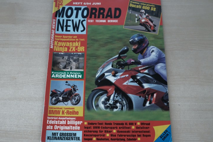 Deckblatt Motorrad News (06/1994)